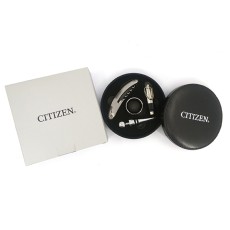 S/4 wine opener set with PU  leahter box -Citizen